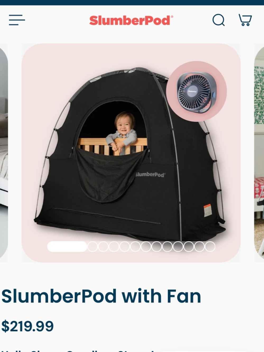 SlumberPod with Fan (Nordstrom exclusive color)